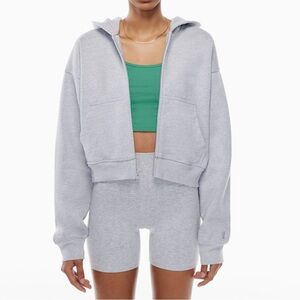 TNA Boyfriend Boxy Zip-Up Hoodie